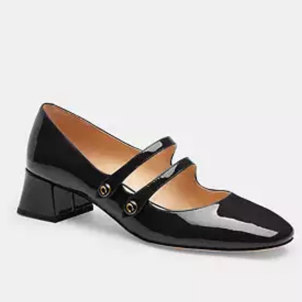 EUC Coach Black Women's Mary Jane Shoes